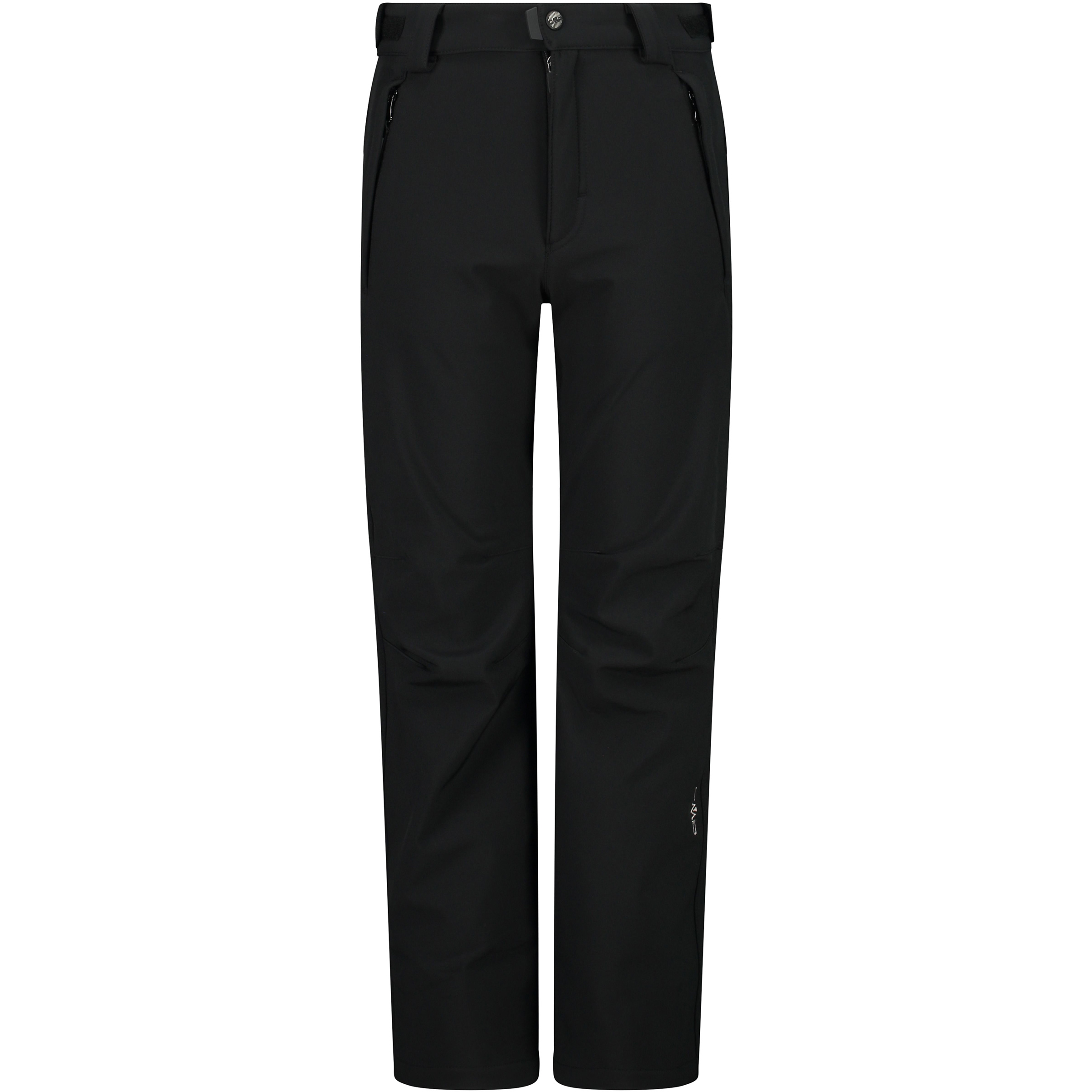 CMP Long Hose Kinder Softshellhose schwarz Größe 164 Trekking Elastisch Wasserabweisend