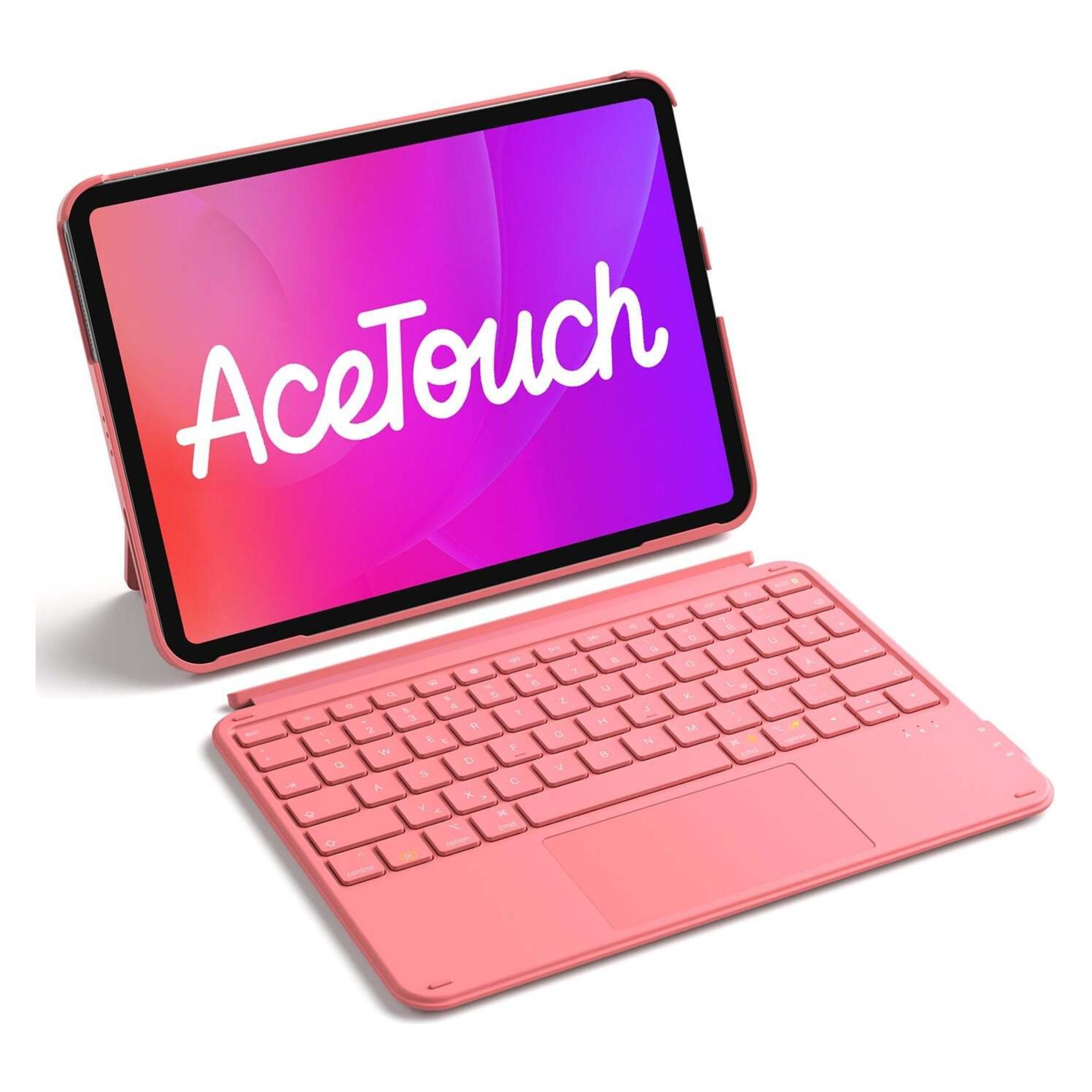 Inateck KB04122 (DE, Apple iPad Air 2020, Apple iPad Air 2022) (KB04122_RED)