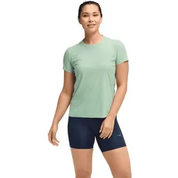 Hoka Damen Airolite Short Sleeve 2.0 grün