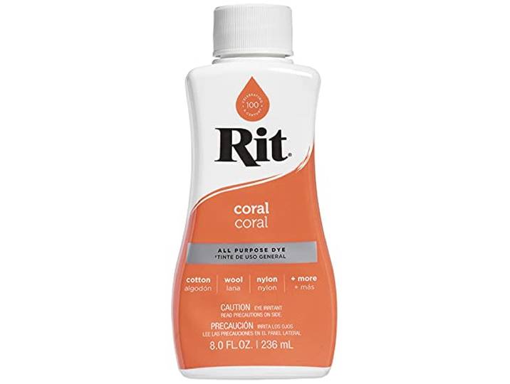 Rit Dye Liquid 8oz-Coral