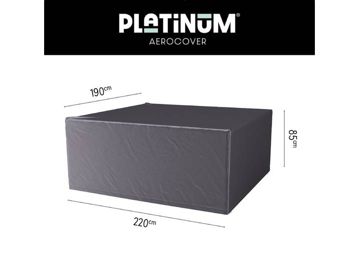 Platinum AeroCover - Tuinsethoes - 220x190xH85cm - Ademend - Waterproof - Hoge kleurechtheid