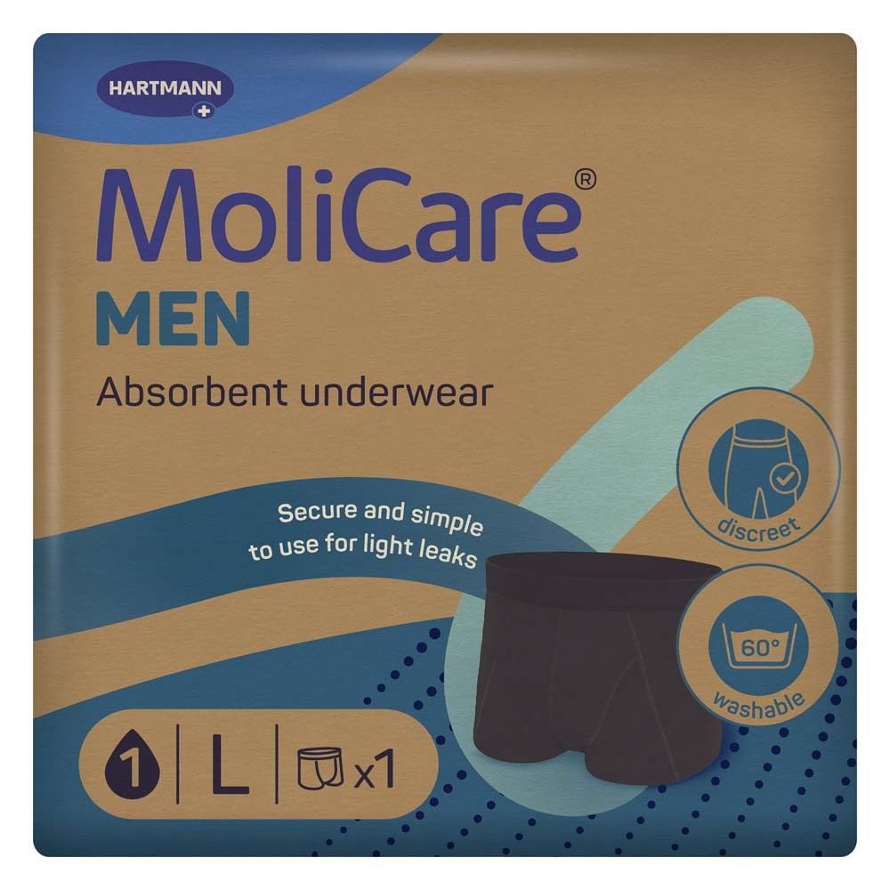 MoliCare MEN absorbent underwear Gr. L 1 St Inkontinenzslip