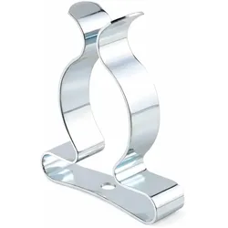 Geschlossene Tool Clip Federstahlklammer, Stahl verzinkt - 19 - 21 mm