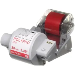 Inkadoo, Beschriftungsband, Brother RB-PP2RD DirectLabel Farbband rot 38 mm x 66 m Rot Brother Tape Creator 50 mm (3.80 cm)