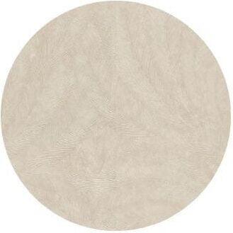 Darcy Cream Feathers Metallic Patterned Wallpaper Sample