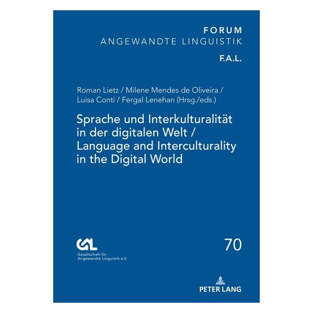 Peter Lang Sprache und Interkulturalität in der di (Deutsch, Hardcover, Fergal Lenehan, Luisa Conti, Milene Mendes de Oliveira, Roman Lietz) (67841413)