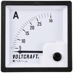 VOLTCRAFT AM-72X72/25A AM-72X72/25A Analog-Einbaumessgerät AM-72X72/25A 25 A Dreheisen