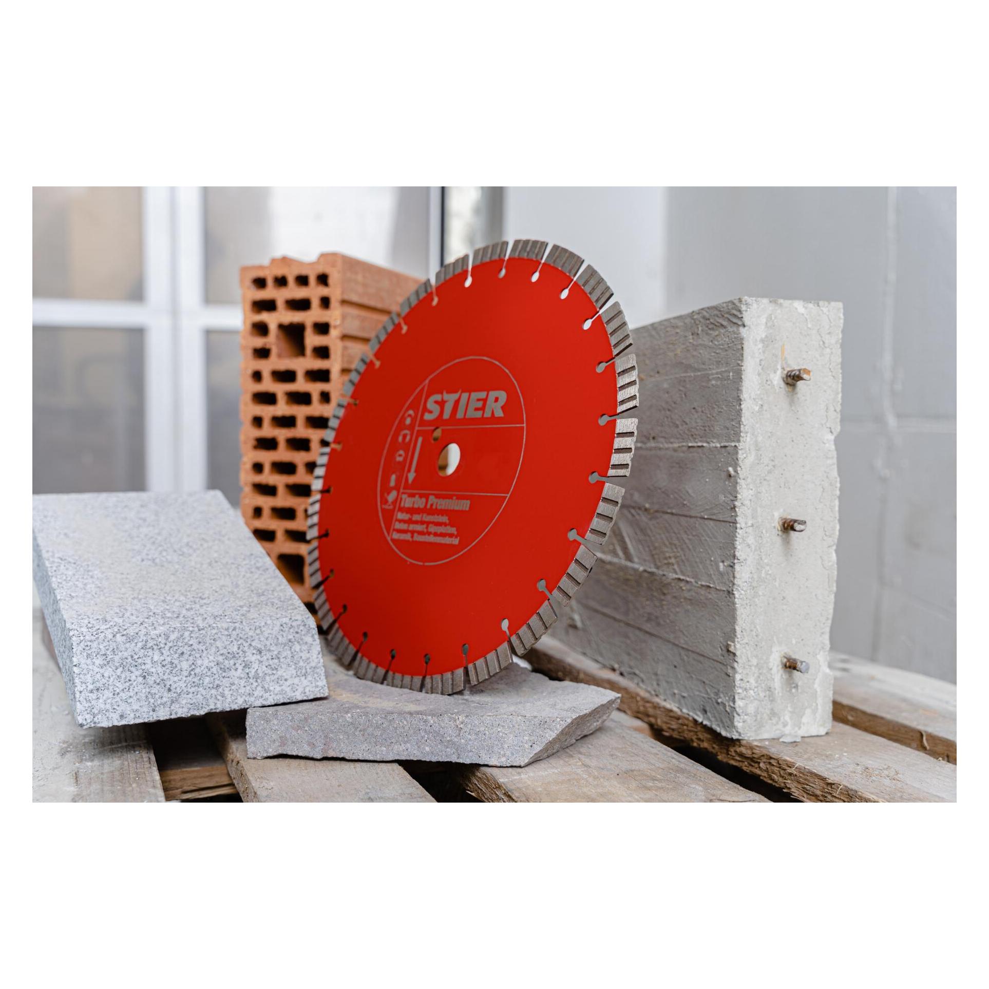 Stier Diamanttrennscheibe Turbo Premium Ø125 mm Bohrung 22,23 mm (79063158)