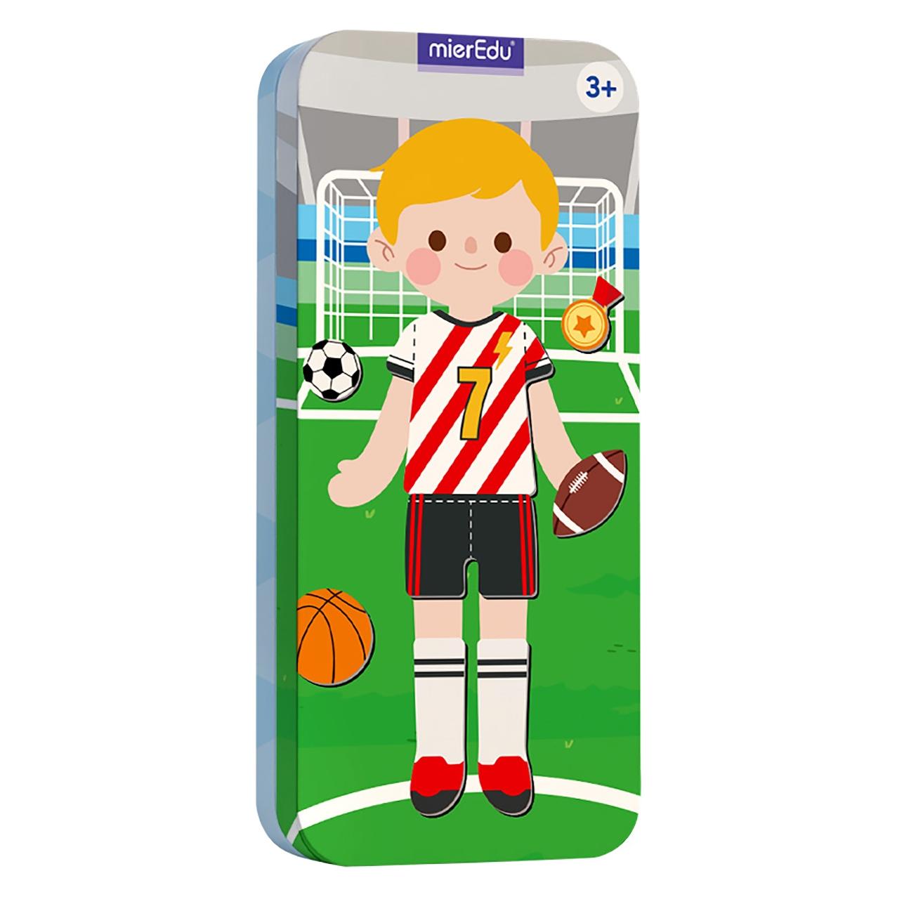 mierEdu - Magnetic Travel Box - Sports Stars (ME0897) (ME0897)