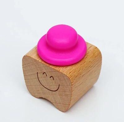 Useful Little Things Wooden Milk Teeth Keepsake Box Baby Memory Storage Organizer rose