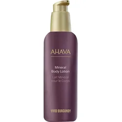 250ml AHAVA Mineral Body Lotion Vivid Burgundy