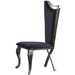 ESSZIMMERSTUHL AMALIA Schwarz Velvet