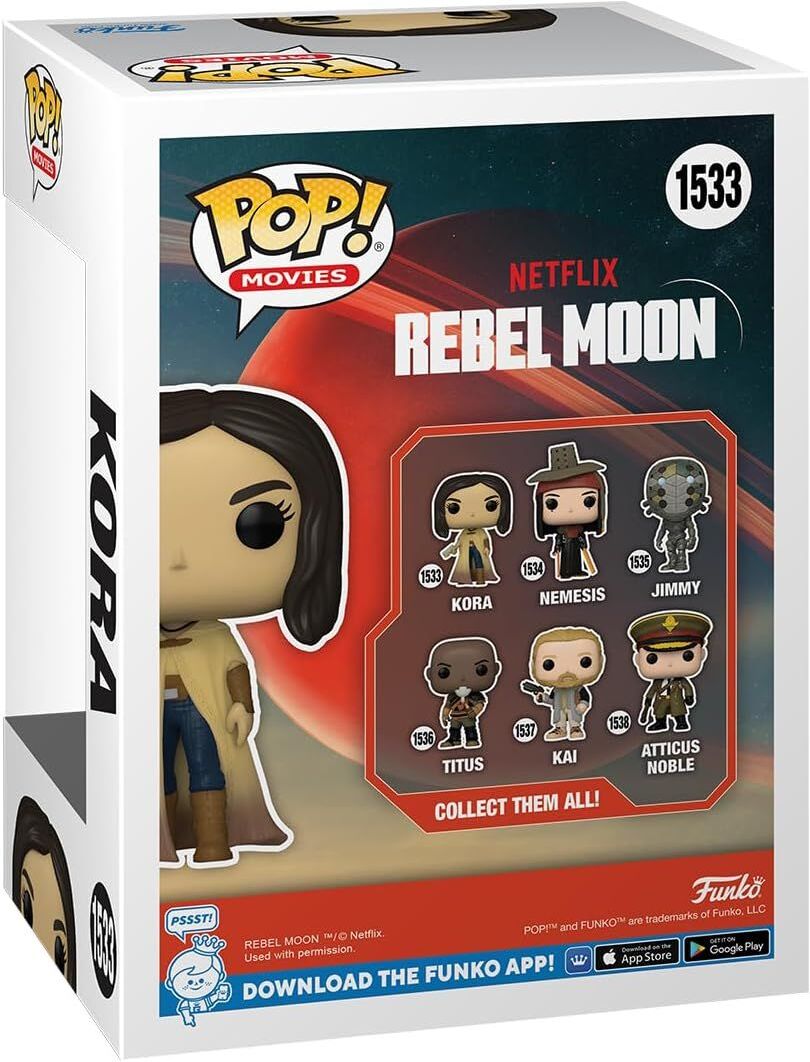 Funko Pop! Movies: Rebel Moon - Kora #1533 Vinyl Figure