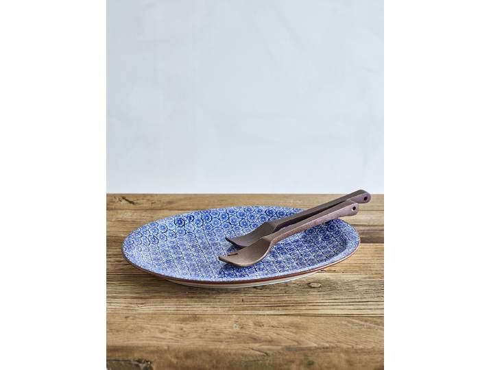 Plat de service Karine 26cm Bleu