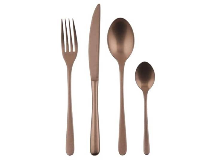 Sambonet Rosenthal Kupferbesteck Besteck-Set Kupfer - Taste Vintage - 24-teilig - Spülmaschinenfest