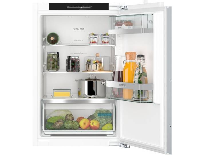Siemens iQ500, Einbau-Kühlschrank, 88 x 56 cm, Flachscharnier mit Softeinzug, KI21REDD1