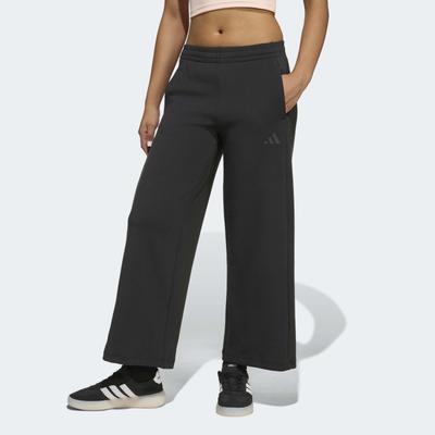 Sporthose ADIDAS SPORTSWEAR "FUTURE ICONS 3-STREIFEN MIT WEITEM BEIN", Jungen, Gr. 170, N-Gr, schwarz (schwarz, schwarz,), Obermaterial: 67% Polyester, 33% Baumwolle, Hosen Sporthose, für Kinder, aus Polyester und Baumwolle