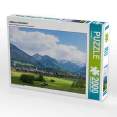 CALVENDO Puzzle Luftkurort Oberstdorf 2000 Teile Puzzle quer | 2000 Teile Lege-Größe 90 × 67 cm Foto-Puzzle für glückliche Stunden