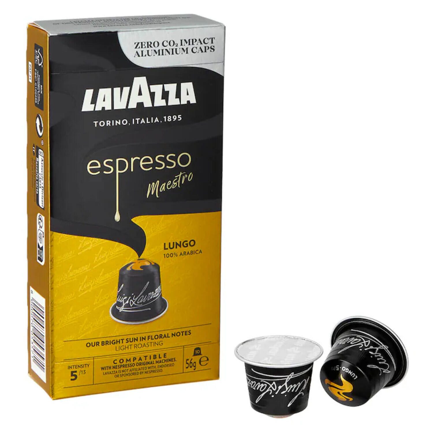 LAVAZZA Kaffeekapseln Espresso Maestro Lungo 5403221005