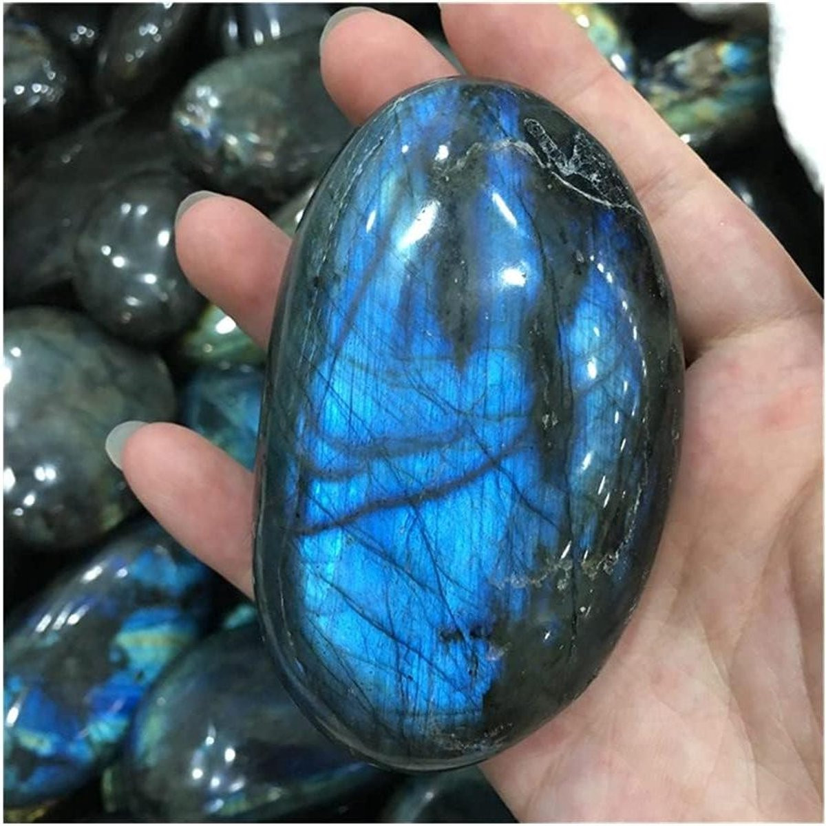 Natuurlijke Kwarts Edelstenen Kristallen Runen voor Energie en Zelfvertrouwen - 70-80g - Multicolor