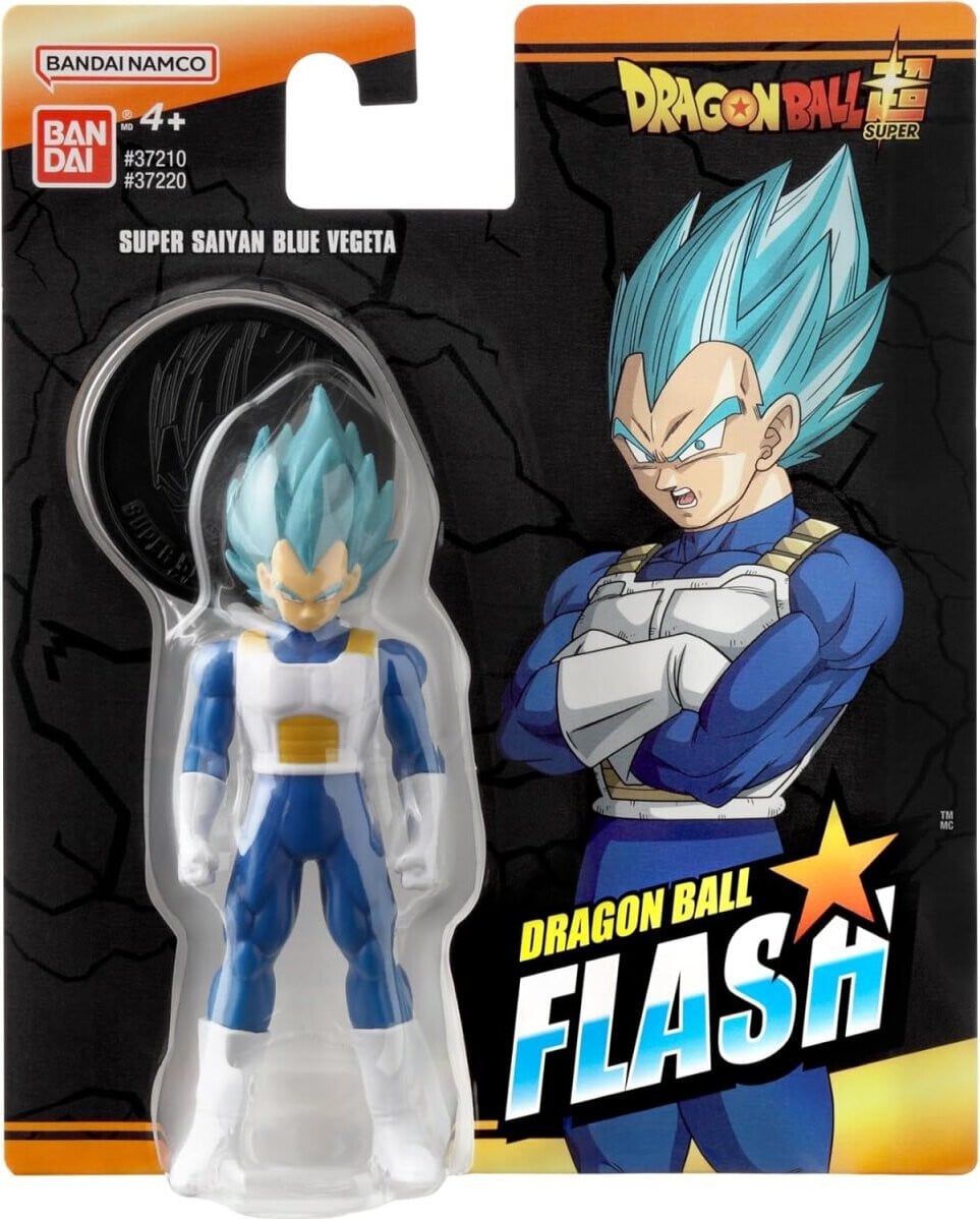 Bandai Dragon Ball Flash Serie Super Saiyan Blue Vegeta Mod Sdos 7 cm
