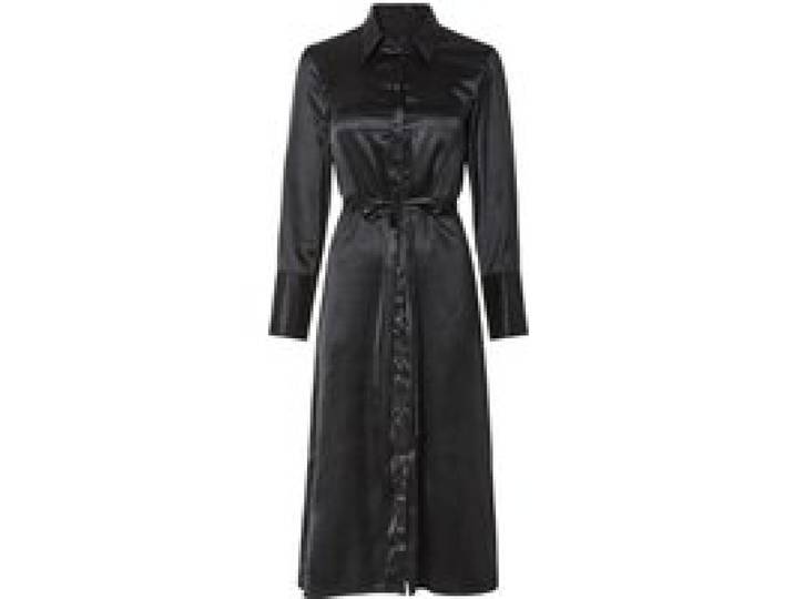 ESMARA® Robe midi femme (noir)