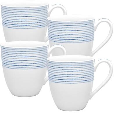 Noritake Hammock Set of 4 Mugs, 15 oz.