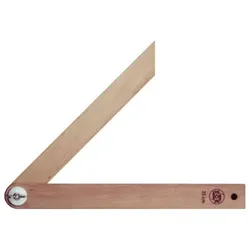 ECE Schmiege Schienen-L.350mm Weißbuche m.Flügelmutter - 229