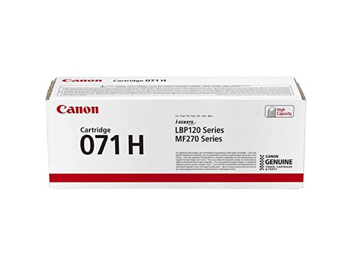Canon TONER CARTRIDGE 71 H BK Noir Rendement 2500 PAGES (Emballage carton)