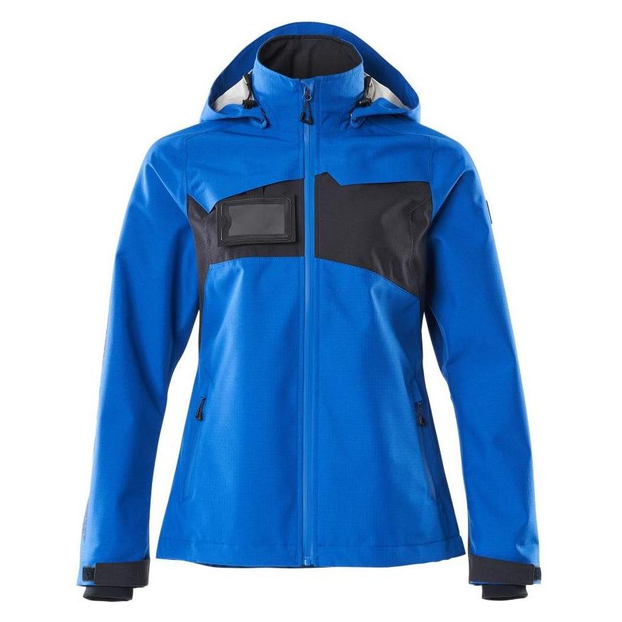 Mascot Hard Shell Jacke, wasserdicht, Damen Jacke Grösse 2XL, azurblau/schwarzblau (XXL) (229309)