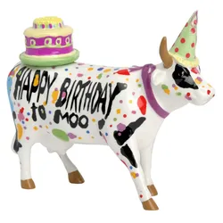 Happy Birthday Cow - Cowparade Kuh Medium