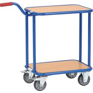 Fetra Transportroller 1164, mit Griff, 600 x 450mm, 2 Etagen, Tragkraft 250kg