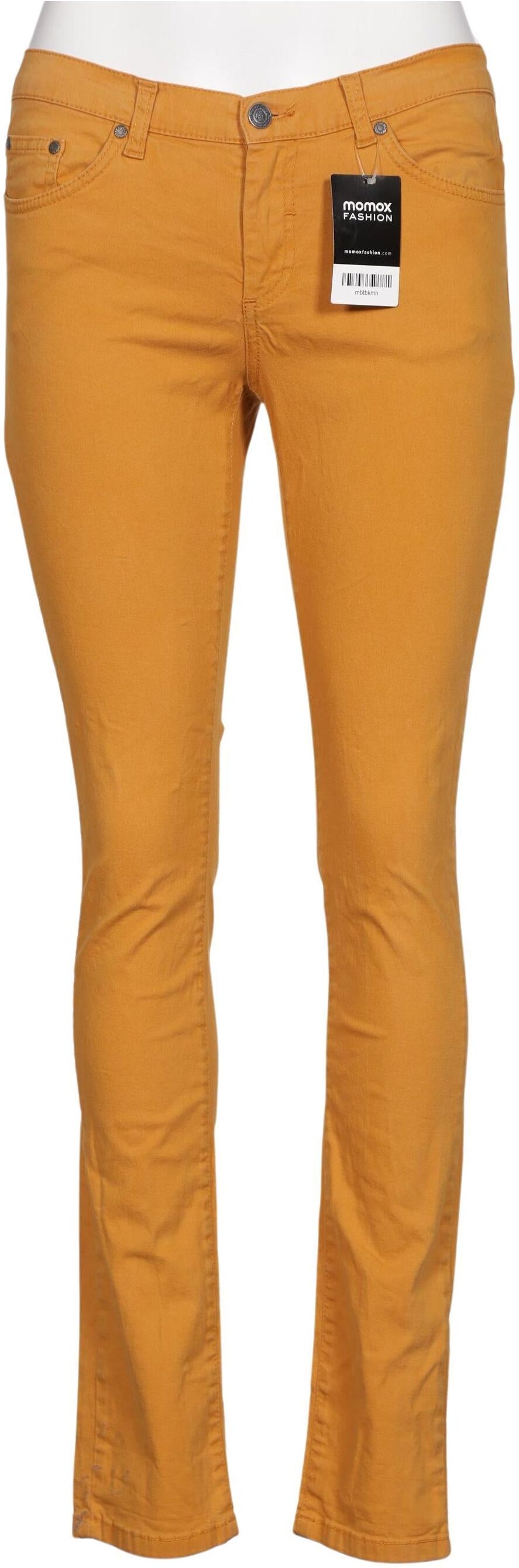 Object Damen Stoffhose, Orange, Gr. W32, kein / Etikett - Second Hand
