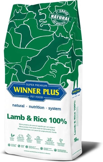 Winner Plus Canine Adult Cordeiro 3 Kg