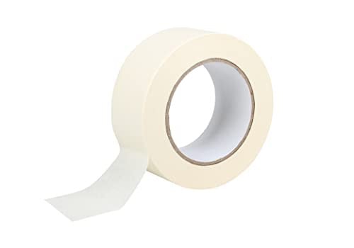 Set van 6 rollen ProDec afplaktape voor schilderen, 50 mm breed x 50 m lang
