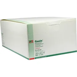 Gazin Kompresse 5x5cm 8Fach Steril 250 ST