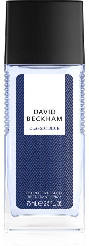 David Beckham Classic Blue déodorant avec vaporisateur pour homme 75 ml