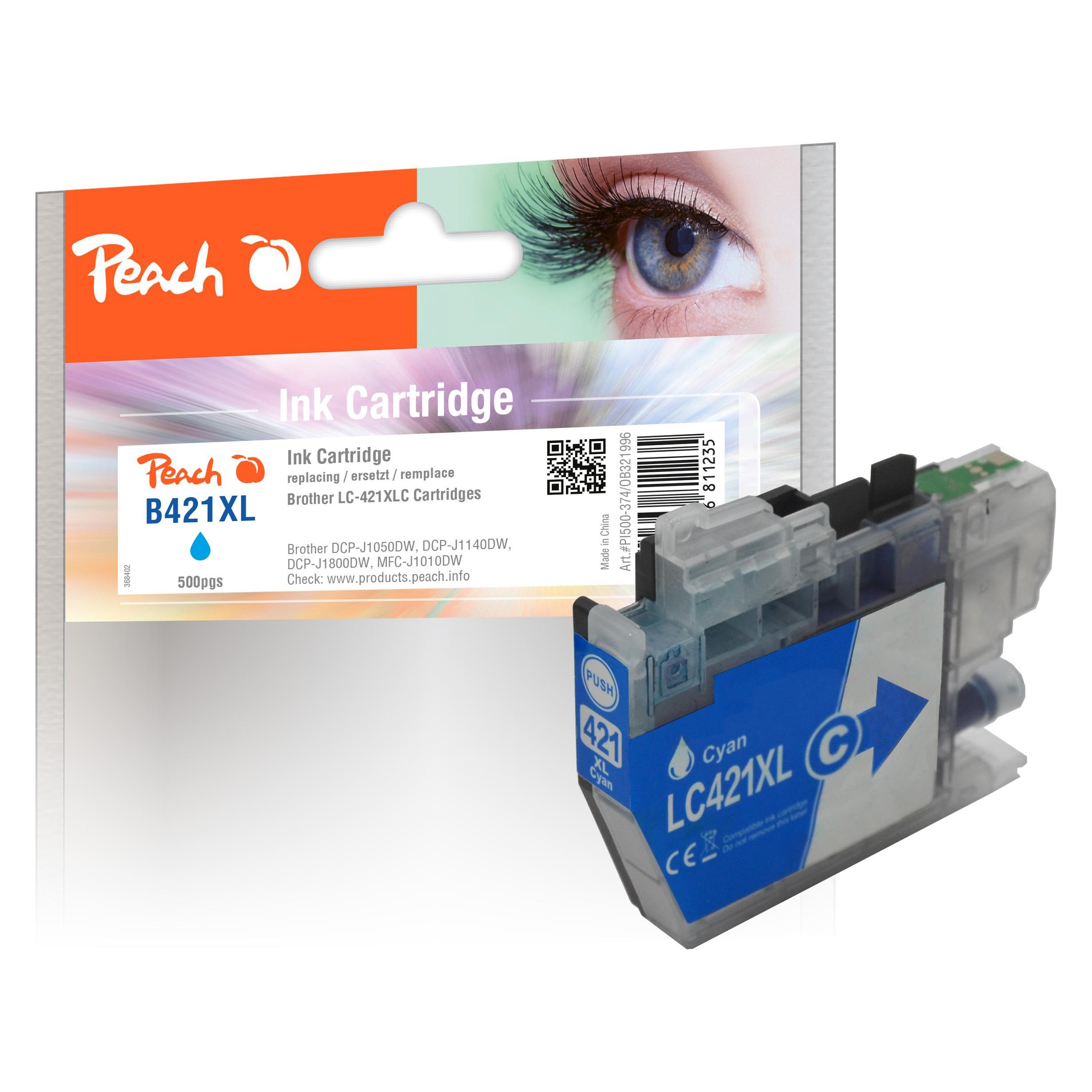 Brother LC-421XLC DCP-J1050DW/J1140DW/MFC-J1010W (PI500-374)