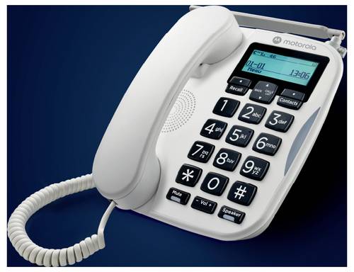 Motorola FW500 Desktop-Mobiltelefon Weiß