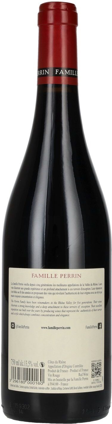 Famille Perrin Côtes du Rhône Réserve 2023 13,5% Vol. 0,75l