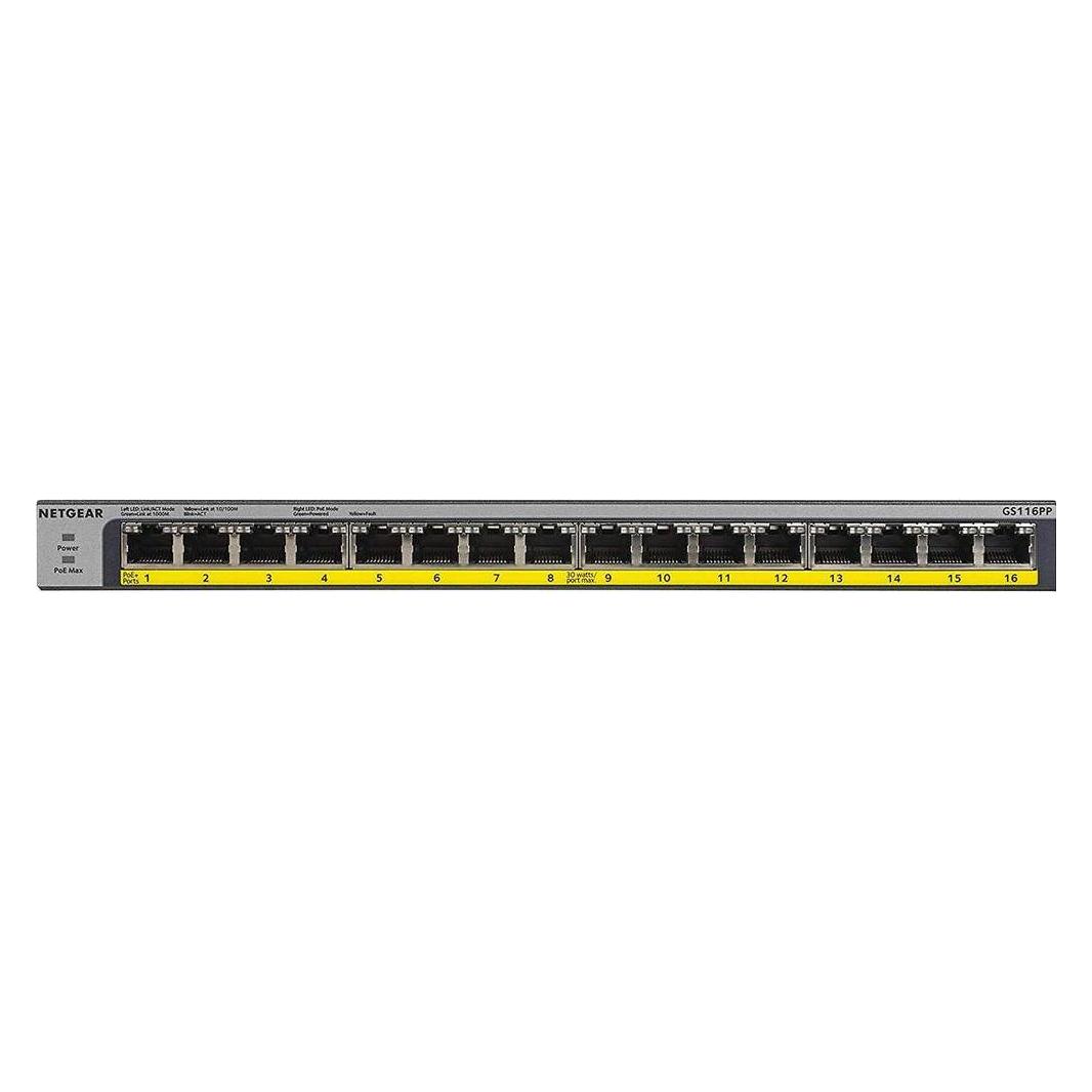 Netgear Gs116pp (16 Ports) (GS116PP-100EUS)