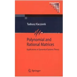 Polynomial and Rational Matrices, Fachbücher von Tadeusz Kaczorek