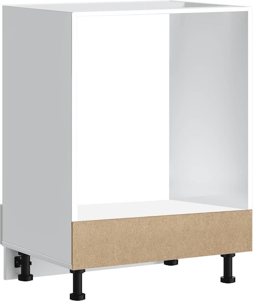 vidaXL Armoire à four Kalmar blanc bois d'ingénierie