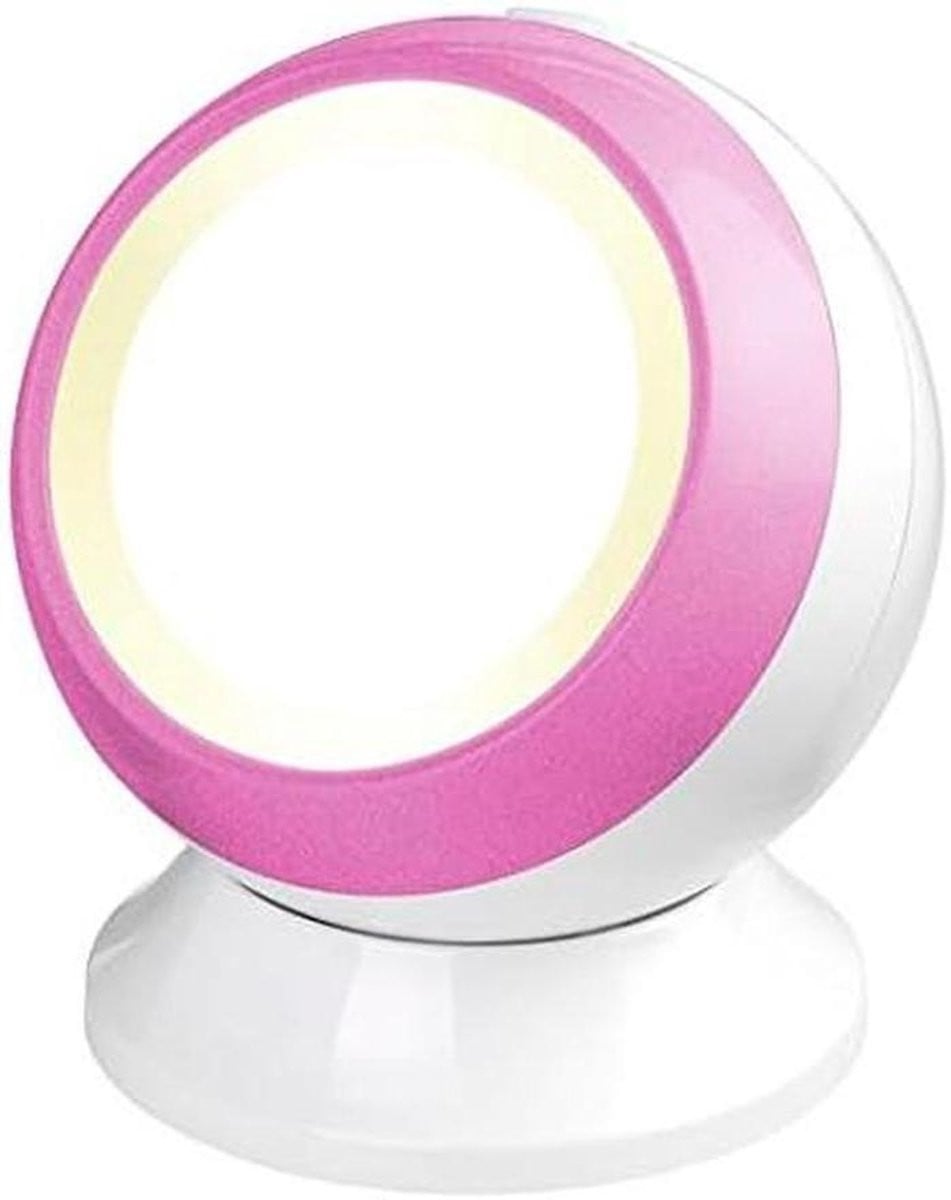 Verlichte Make-up Spiegel met Vergrotende Functie voor Gedetailleerde Verzorging - Zilver