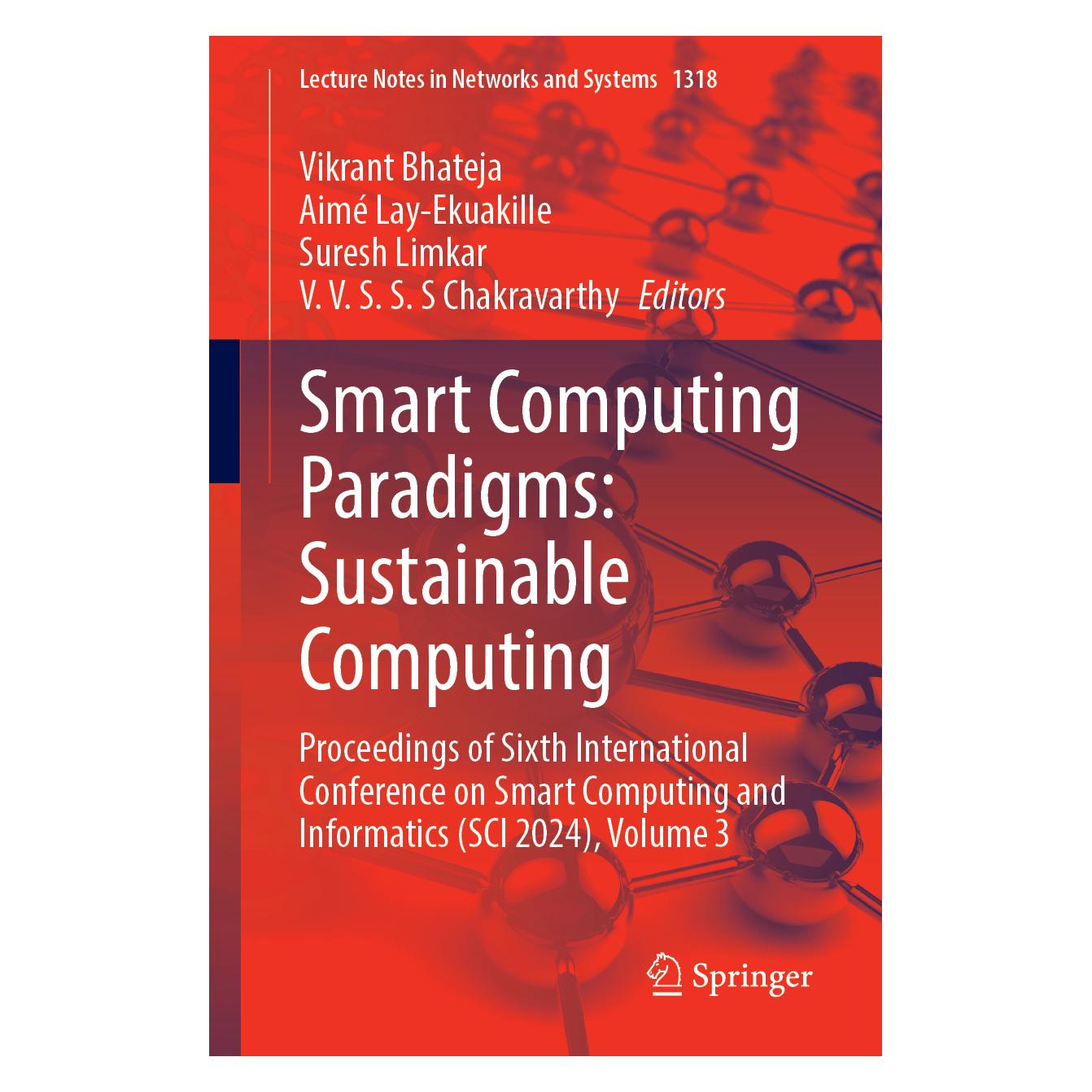 Springer Smart Computing Paradigms: Sustainable Computing (Englisch, Aimé Lay-Ekuakille, Suresh Limkar) (64897351)