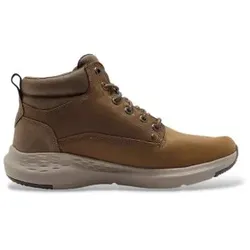 Skechers für Herren. 205175 Leder-Stiefeletten Relaxed Fit: Parson - Ederic braun (43), Beige, Wohnung, Schnürsenkel, Lässig