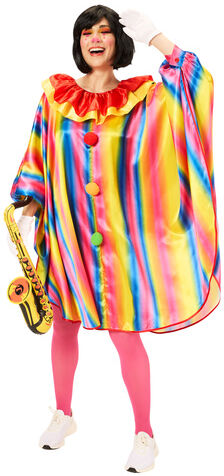Poncho "Regenbogen", unisex