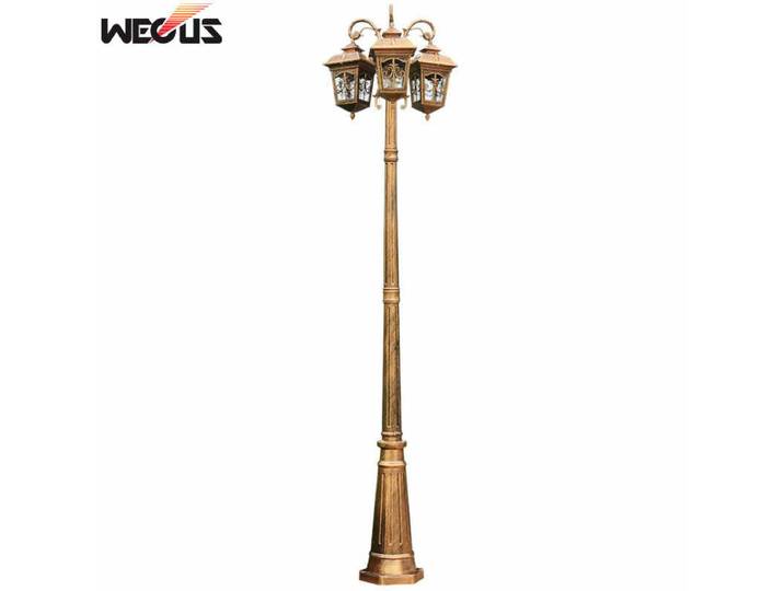 (H≈2.6M) lampe de jardin Antique européenne éclairage routier résidentiel de jardin de Style Rural