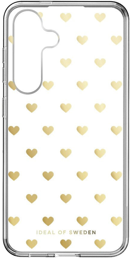 Samsung Galaxy S24 iDeal Of Sweden Clear Case - Golden Hearts