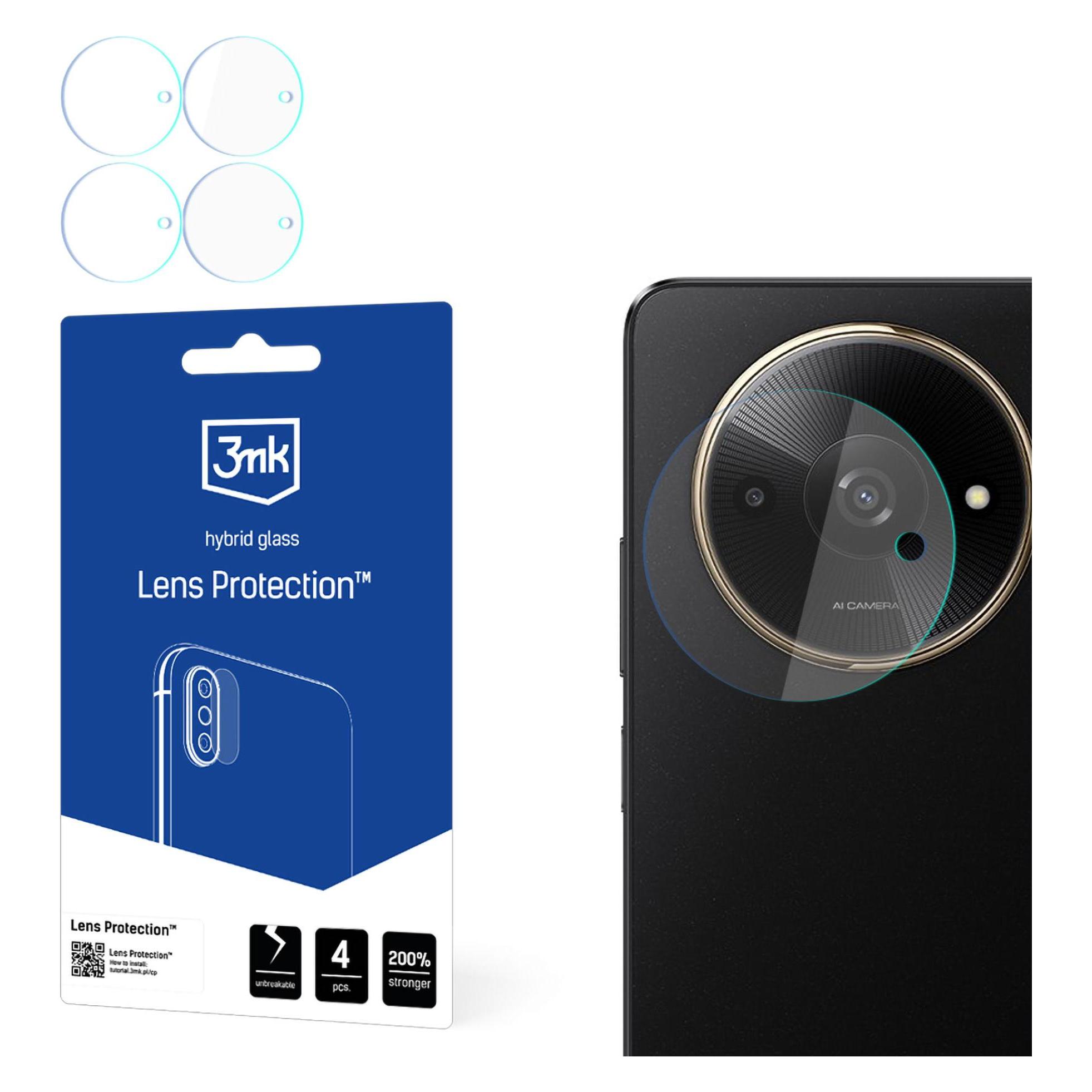 3MK Lens Protect Xiaomi Redmi A3x Ochrona na obiektyw aparatu 4szt (4 Stk., Xiaomi Redmi A3) (W-3LenProt-XRA3x-0)